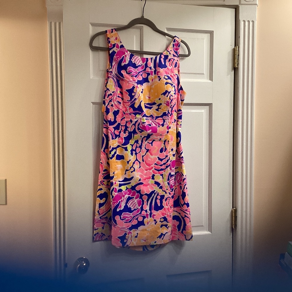 Lily Pulitzer floral sundress size 10